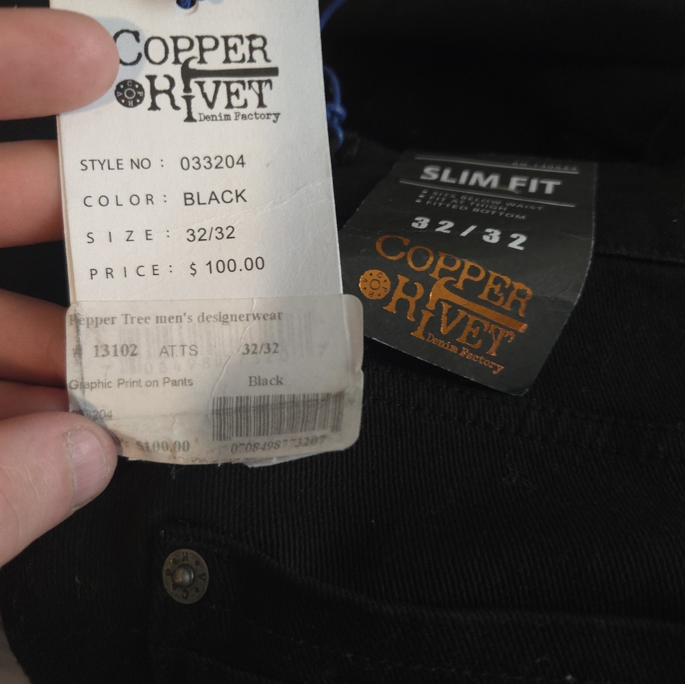 New hip hop detailed pants
